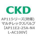 AP11E2シリーズ 防爆形 パイロット式2ポート電磁弁 マルチレックスバルブ CKD