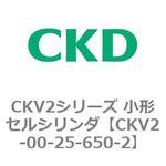 小形セルシリンダ CKV2シリーズ 基本形(CKV2) CKD