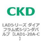 LADシリーズ ダイアフラム式シリンダバルブ CKD