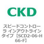 SCD2シリーズ スピードコントローラ インアウトラインタイプ CKD