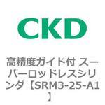 SRMシリーズ 高精度ガイド付 スーパーロッドレスシリンダ CKD