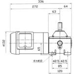 ウォーム減速機 【通販モノタロウ】