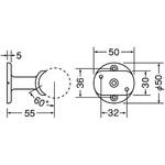 A形ブラケット直受 BR-103 シロクマ