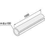 0501855 Φ80xL1000給気管用断熱材 ノーリツ