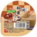 091300 63g やさしくラクケア 和栗味プリン ハウスギャバン