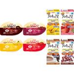 エネプリンプロテインプラス4種×6個・プロキュアZ4種×3個 日清オイリオ 12日分の栄養補給セット 日清オイリオ