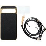 UNI-CSPX24M-2CBBK Cross Body Case Duo for Pixel8a(black) ユニケース