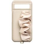 UNI-CSPX24M-2CSBE Classy Scrunchie Case for Pixel8a(beige) ユニケース