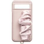 UNI-CSPX24M-2CSPN Classy Scrunchie Case for Pixel8a(pink) ユニケース