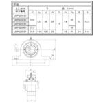 ベアリングユニット 一般構造用圧延鋼材製ピロー形ユニット NTN(エヌティーエヌ)