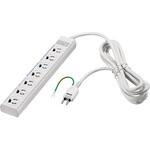 BTWMTSKL3750WH 3ピン式電源タップ7個口5mホワイト常時通電スイッチ付 BUFFALO(バッファロー)