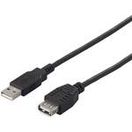 BU2AAK20BK USB2.0AtoA延長・環境対応ケーブル2.0mブラック BUFFALO(バッファロー)