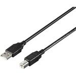 BU2ABC15BK USB2.0AtoBカーボン素子練り込みケーブル1.5mブラック BUFFALO(バッファロー)