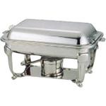 UK18-8スタッキングバロン 角 チェーフィングデッシュ UK(三宝)