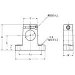 ＜SB＞ 鋳物シャフトブロック オザック精工