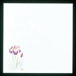 遠赤抗菌和紙 花ごよみ懐敷 あやめ アーテック[和紙]