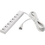 BTMKL3730WH 3ピン式電源タップ7個口3mホワイト変換アダプター付 BUFFALO(バッファロー)