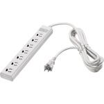 BTMSKL3730WH 3ピン式電源タップ7個口3mホワイト集中スイッチ変換アダプター付 BUFFALO(バッファロー)