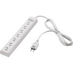 BTMWSKL2720WH 2ピン式電源タップ7個口2mホワイト集中スイッチ付 BUFFALO(バッファロー)