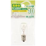LB-T20E12110V-LL10WC 長寿命ナツメ球 E12 10W オーム電機