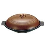 やまと陶板鍋(アルミ製) 浅型 TKG