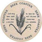 紙コースター BEER 尚美堂