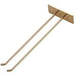 グラスフレーム 壁掛型 4連 24金メッキ TKG (62-6815-96) tkg グラスフレーム4連18－8の通販