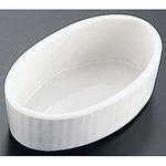 耐熱性磁器 楕円スフレ カンダ