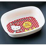 メラミンお子様食器「ニューキティ」 角小鉢 TKG