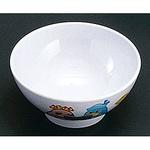 メラミンお子様食器「ベン&ベティー」 飯椀 千羽鶴印(エンテック)