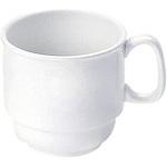高強度磁器 ホワイト スタッキングマグ 三井陶器