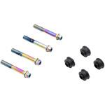 CBY-05AFT オフセットカラーマウントボルトセット 適合キャリパーA フランジ六角 チタン色 CBY-05AFT プロトブレンボ