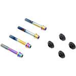 CBY-04BTT オフセットカラーマウントボルトセット 適合キャリパーB テーパーキャップ チタン色 CBY-04BTT プロトブレンボ