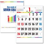カレンダー One Week of Seven Colors B3 キングコーポレーション