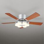 AC MOTOR FAN シーリングファン 薄型(灯具一体タイプ) 羽根リバー