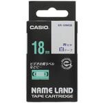 (まとめ) カシオ CASIO ネームランド NAME LAND スタンダードテープ 9mm×8m 青／白文字 XR-9ABU 1個 【×10セット】 送料無料 ネームランド 白に青文字テープ カシオ計算機 ネームランドテープ