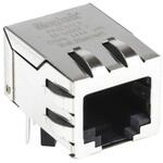 Bel-Stewart RJ45 モジュラーコネクタ， メス， RJ45コネクタ， スルーホール実装， SI-60002-F Bel-Stewart