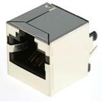 SS-60000-008 Bel-Stewart RJ45 モジュラーコネクタ， メス， RJ45コネクタ， スルーホール実装， Cat6， SS-60000-008 Bel-Stewart