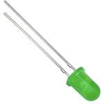 L-53SGD-12V Kingbright LED， 緑， スルーホール実装， 5 mm (T-1 3/4)， L-53SGD-12V KINGBRIGHT
