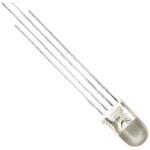 L-154A4SURKQBDZGW Kingbright LED， RGB， スルーホール実装， 5 mm (T-1 3/4)， L-154A4SURKQBDZGW KINGBRIGHT