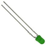 L-934GD Kingbright LED， 緑， スルーホール実装， 3 mm 砲弾型 (T-1)， L-934GD KINGBRIGHT