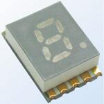 KCSC04-105 Kingbright LEDディスプレイ， 単桁桁， 赤， 数字表示器， 7セグメント， KCSC04-105 KINGBRIGHT