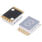 KCSC02-105 Kingbright LEDディスプレイ， 単桁桁， 赤， 数字表示器， 7セグメント， KCSC02-105 KINGBRIGHT