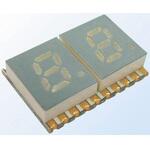 KCDA03-105 Kingbright LEDディスプレイ， 2桁， 赤， 数字表示器， 7セグメント， KCDA03-105 KINGBRIGHT