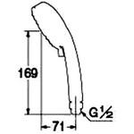 #GR-2609400J フォーウェイシャワーヘッド(ヴィッタリオ コンフォート100) カクダイ