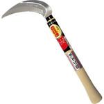 HS-104 ステン小鎌(チドリ目) ラッパ柄付 ホウネンミヤワキ
