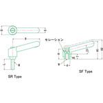 クランプレバー(めねじ) SF MIYOSHI(小西製作所)
