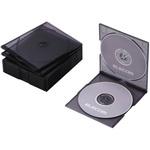 CD DVD ブルーレイケース 2枚収納 スリムプラケース ディスク収納 エレコム