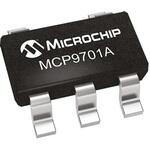 MCP9701AT-E/LT Microchip 温度センサIC， ±1℃， アナログ， 5-Pin SC-70 MICROCHIP