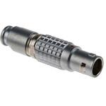 FGG.1B.304.CLAD62Z Lemo 丸型コネクタ， 4極， ケーブルマウント， FGG.1B.304.CLAD62Z LEMO